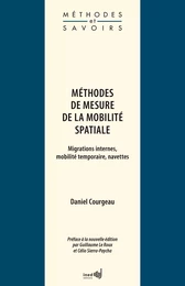 Méthodes de mesure de la mobilité spatiale