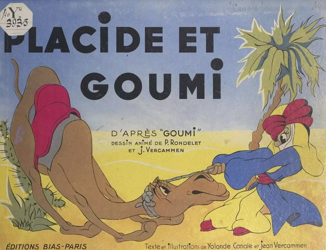 Placide et Goumi - Yolande Canale - FeniXX réédition numérique