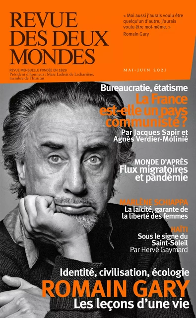 Revue des Deux Mondes mai-juin 2021 - Valérie Toranian, Annick Steta, Agnès Verdier-Molinié,  Cariguel, Olivier Cariguel, Myriam Anissimov, Jean-Pierre Naugrette, Pierre Assouline, Sara Buekens, Lucien d'Azay, Marin De Viry, Hervé Gaymard, Damien Castera, Marlène Schiappa, Sonya Zadig, Ferghane Azihari, Didier Leschi, Fatiha Boudjahlat, Tony Corn, Astrid du Lau d'Allemans, Kyrill Nikitine, Nicolas Klein, Stéphane Guégan, Vincent Haegele, Stéphane Ratti, Michel Delon, Patrick Kéchichian, Eryck de Rubercy, Richard Millet, Olivier Bellamy, Bertrand Raison - Revue des Deux Mondes