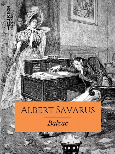 Albert Savarus - Honoré de Balzac - BnF collection ebooks