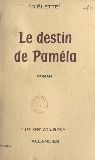 Le destin de Paméla -  Diélette - FeniXX réédition numérique