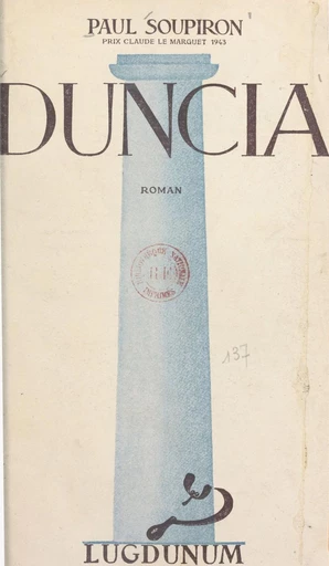 Duncia - Paul Soupiron - FeniXX réédition numérique