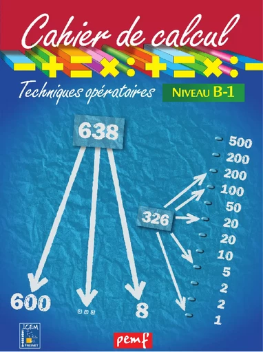 Cahier de calcul cycle 3 niveau 1A - Icem Pedagogie Freinet - PEMF