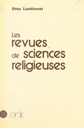 Les revues de sciences religieuses