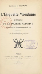 L'étiquette mondaine