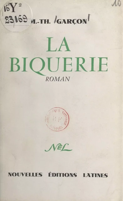 La Biquerie - Marie-Thérèse Garçon - FeniXX réédition numérique