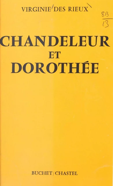 Chandeleur et Dorothée - Virginie des Rieux - FeniXX réédition numérique