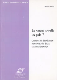 La nature a-t-elle un prix ?