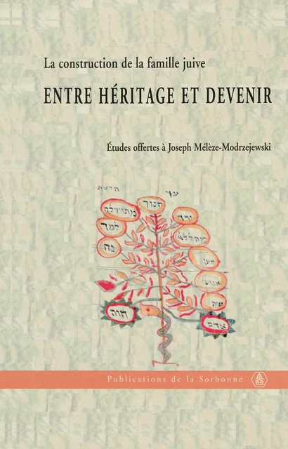 La construction de la famille juive : Entre héritage et devenir -  - Éditions de la Sorbonne