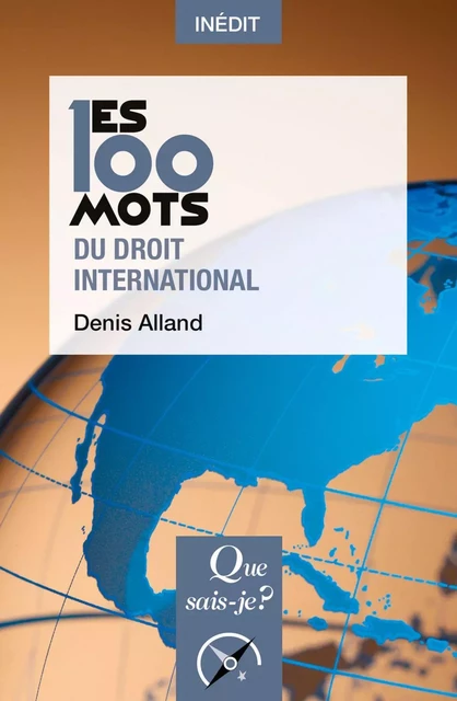 Les 100 mots du droit international - Denis Alland - Humensis