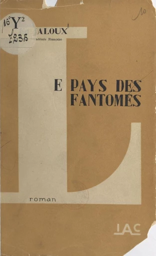 Le pays des fantômes - Edmond Jaloux - FeniXX réédition numérique