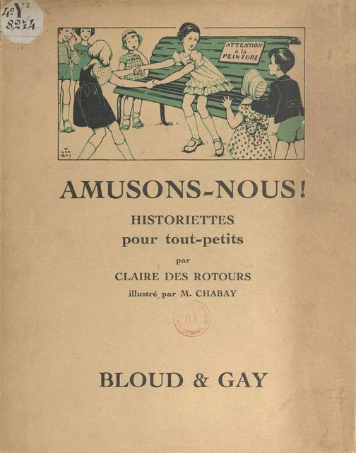 Amusons-nous ! - Claire des Rotours - FeniXX réédition numérique