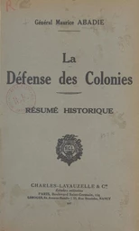 La défense des colonies