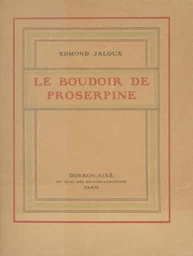 Le boudoir de Proserpine