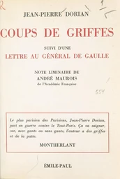 Coups de griffes