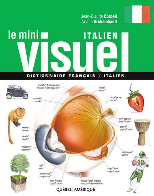 Le Mini Visuel français-italien - Jean-Claude Corbeil - Québec Amérique