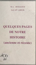 Quelques pages de notre histoire