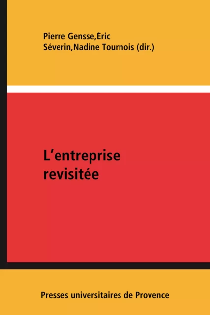 L’entreprise revisitée -  - Presses universitaires de Provence