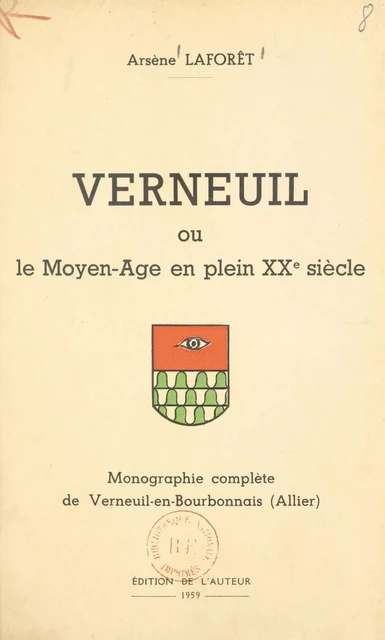 Verneuil - Arsène Laforêt - FeniXX réédition numérique