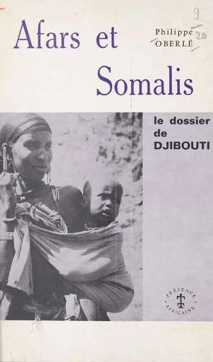 Afars et Somalis - Philippe Oberlé - FeniXX réédition numérique