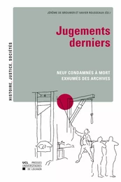 Jugements derniers