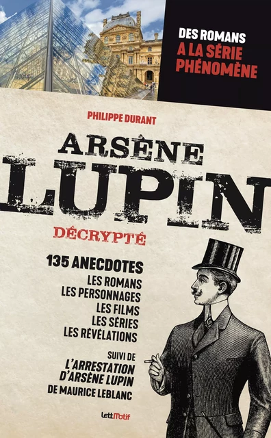 Arsène Lupin décrypté - Philippe Durant - LettMotif