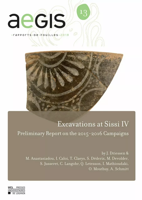 Excavation at Sissi IV -  - Presses universitaires de Louvain