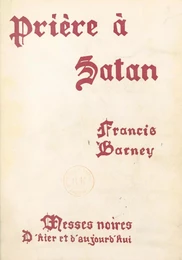 Prière à Satan