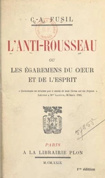 L'anti-Rousseau