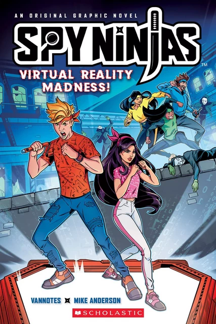 Spy Ninjas Official Graphic Novel: Virtual Reality Madness! -  - Scholastic Inc.