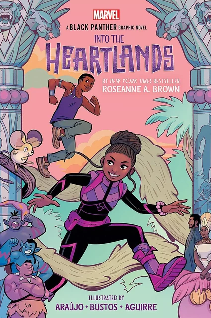 Shuri and T'Challa: Into the Heartlands (An Original Black Panther Graphic Novel) - Roseanne A. Brown - Scholastic Inc.