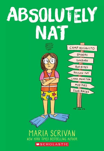 Absolutely Nat: A Graphic Novel (Nat Enough #3) - Maria Scrivan - Scholastic Inc.