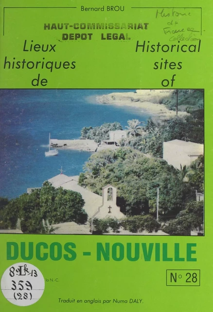 Lieux historiques de Ducos-Nouville - Bernard Brou - FeniXX réédition numérique