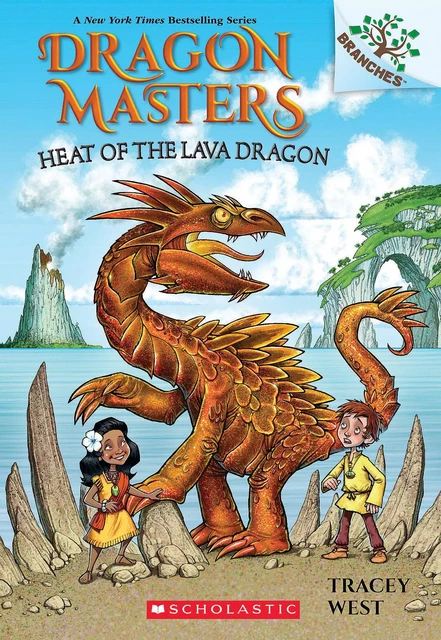 Heat of the Lava Dragon: A Branches Book (Dragon Masters #18) - Tracey West - Scholastic Inc.