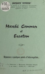 Marché commun et Euratom