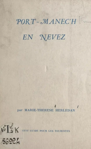 Port-Manec'h en Nevez - Marie-Thérèse Herlédan - FeniXX réédition numérique