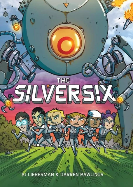 The Silver Six: A Graphic Novel - A. J. Lieberman - Scholastic Inc.