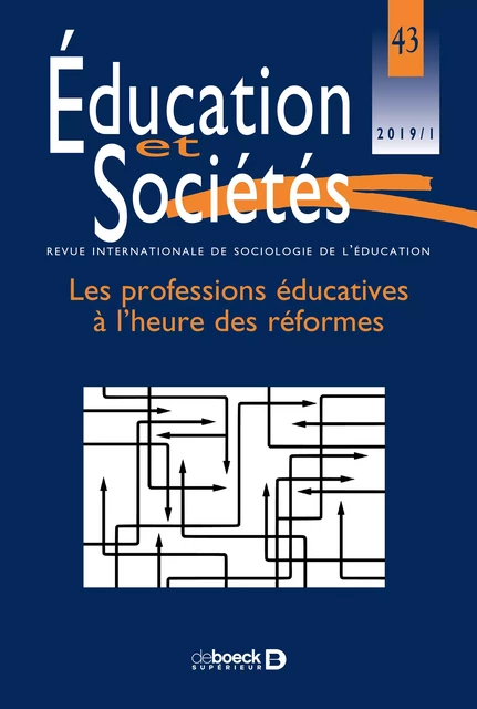 Éducation et sociétés -  Collectif - Revues De Boeck Supérieur