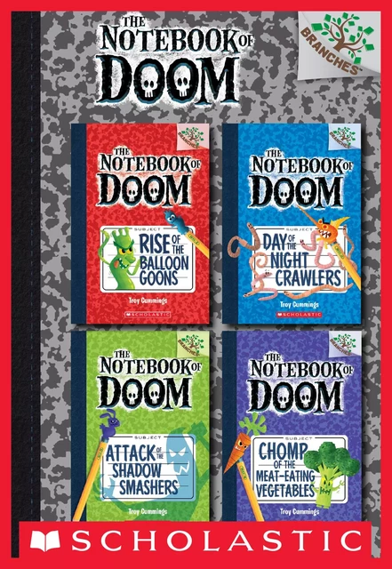 The Notebook of Doom Collection: Books 1-4 - Troy Cummings - Scholastic Inc.