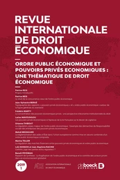 Revue internationale de droit économique