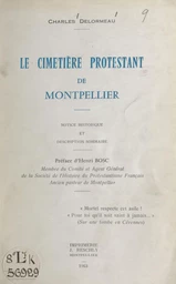 Le cimetière protestant de Montpellier