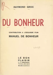 Du bonheur