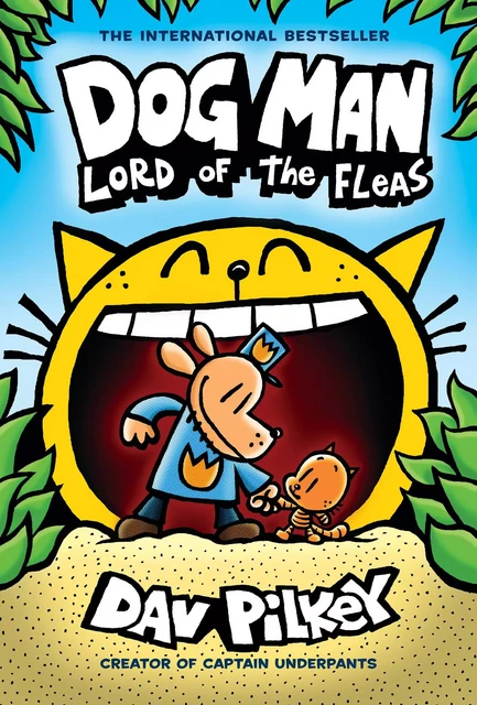 Dog Man: Lord of the Fleas: A Graphic Novel (Dog Man #5): From the Creator of Captain Underpants - Dav Pilkey - Scholastic Inc.