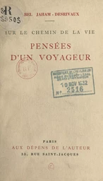 Pensées d'un voyageur