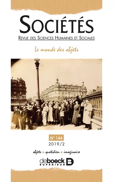 Sociétés -  Collectif - Revues De Boeck Supérieur