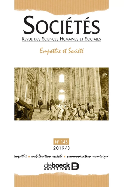 Sociétés -  Collectif - Revues De Boeck Supérieur