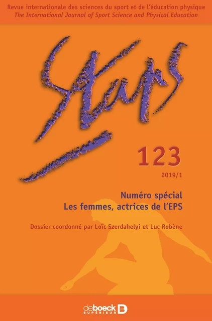 Staps -  Collectif - Revues De Boeck Supérieur