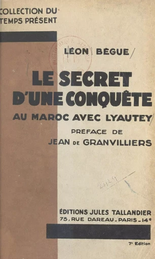 Le secret d'une conquête - Léon Bègue - FeniXX réédition numérique