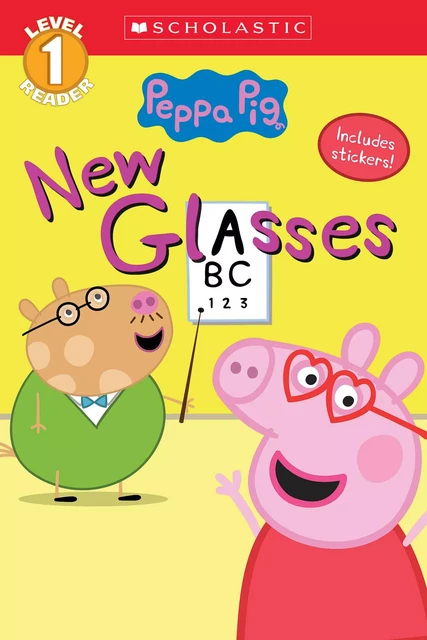 New Glasses (Peppa Pig: Level 1 Reader) -  - Scholastic Inc.