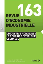 Revue d'économie industrielle